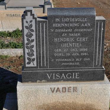 VISAGIE Hendrik Gert 1896-1961