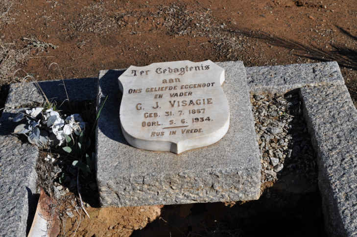 VISAGIE G.J. 1867-1934
