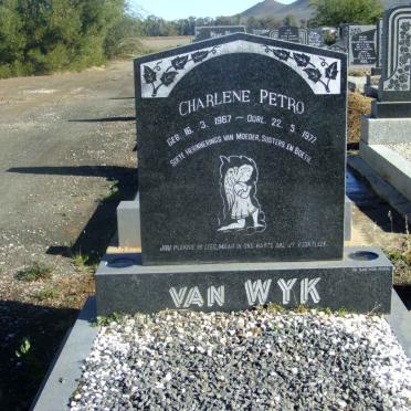 WYK Charlene Petro, van 1967-1977