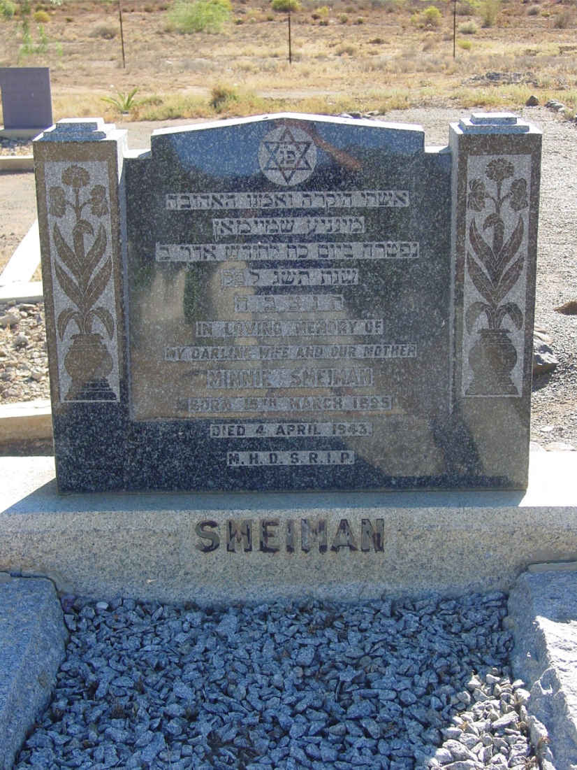 SMEIMAN Minnie 1895-1943