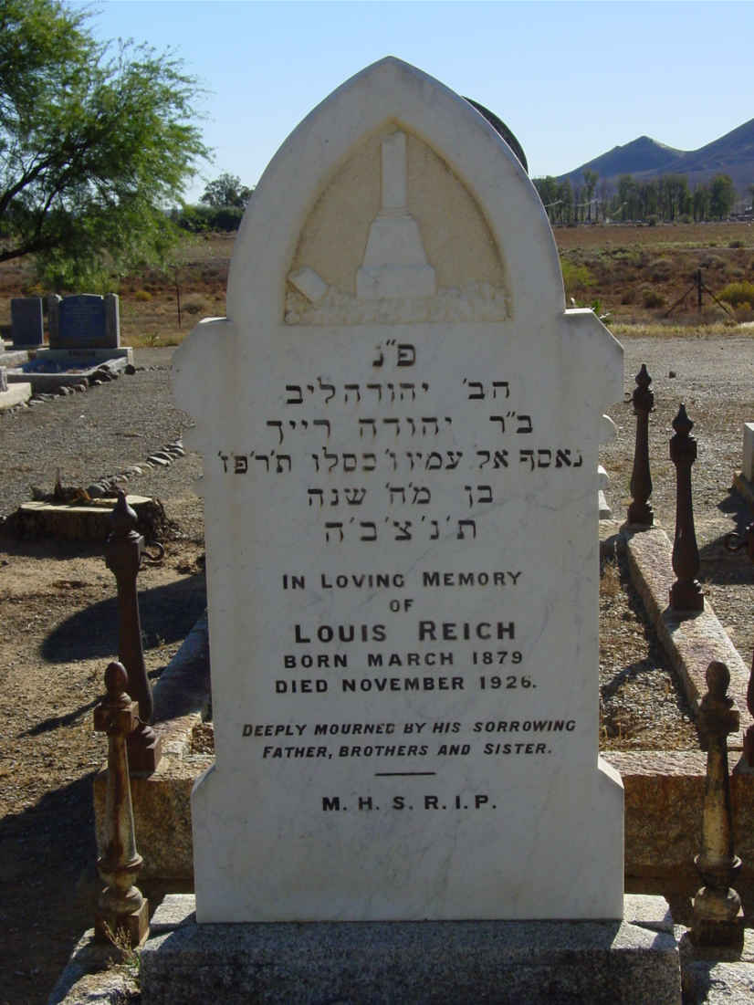 REICH Louis 1879-1926