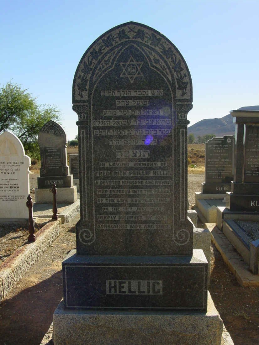 HELLIG Frederick Phillip -1929