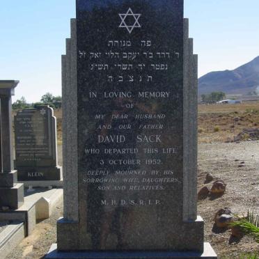 SACK David -1952