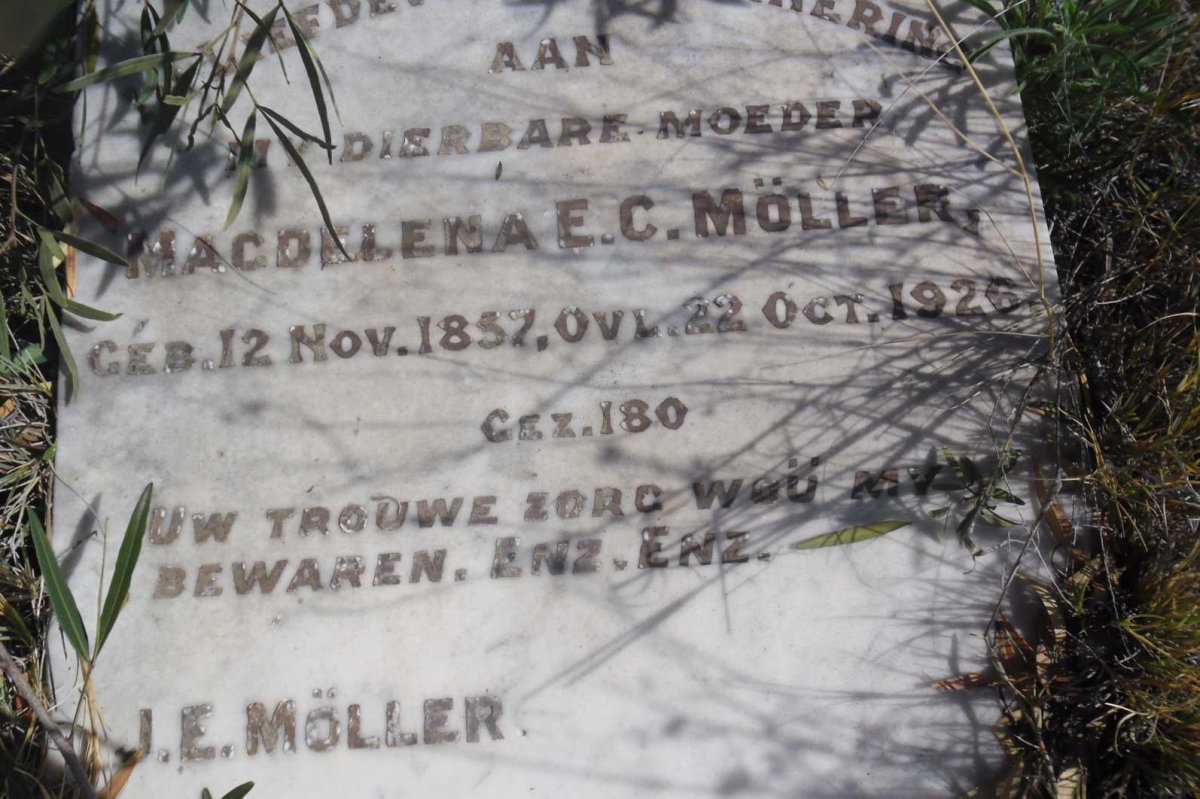 MÖLLER Magdelena E.C. 1857-1926