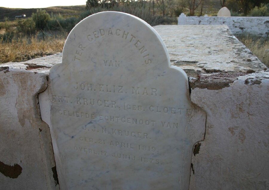 KRUGER Joh. Eliz. Mar. Gert. nee CLOETE 1819-1975