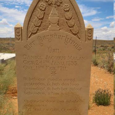 MALAN Daniel Jacobus 1855-1911