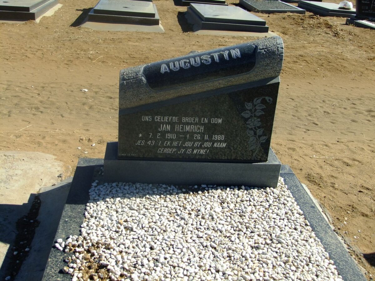 AUGUSTYN Jan Heimrich 1910-1980