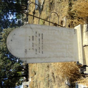 BAUMANN Annie Elizabeth Johanna nee SCHOLTZ -1895