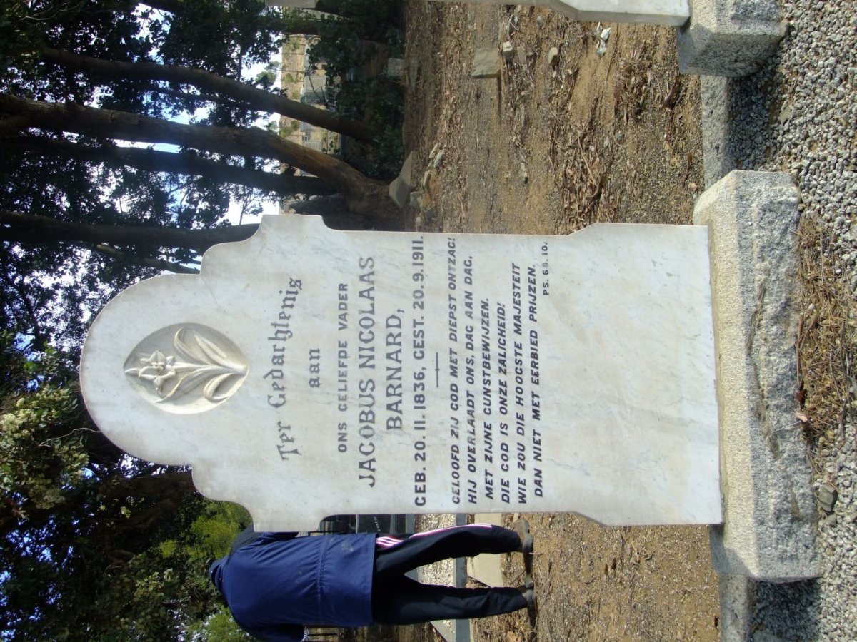 BARNARD Jacobus Nicolaas 1836-1911