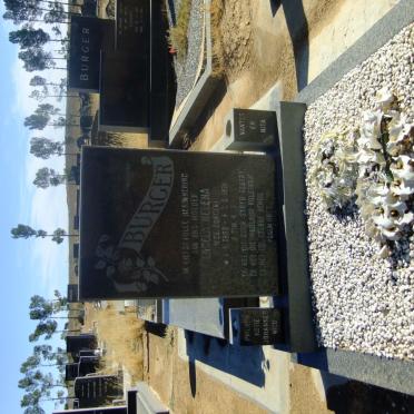 BURGER Engela Helena nee BURGER 1880-1971