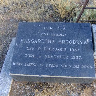 BROODRYK Margaretha 1857-1937