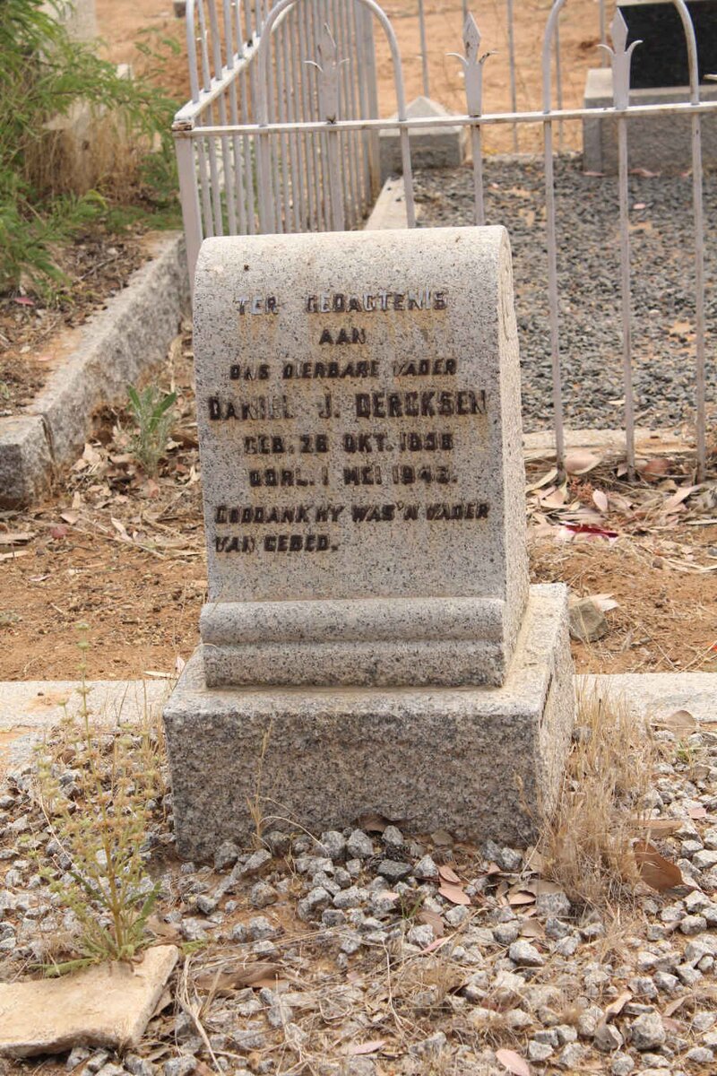 DERCKSEN Daniel J. 1856-1943