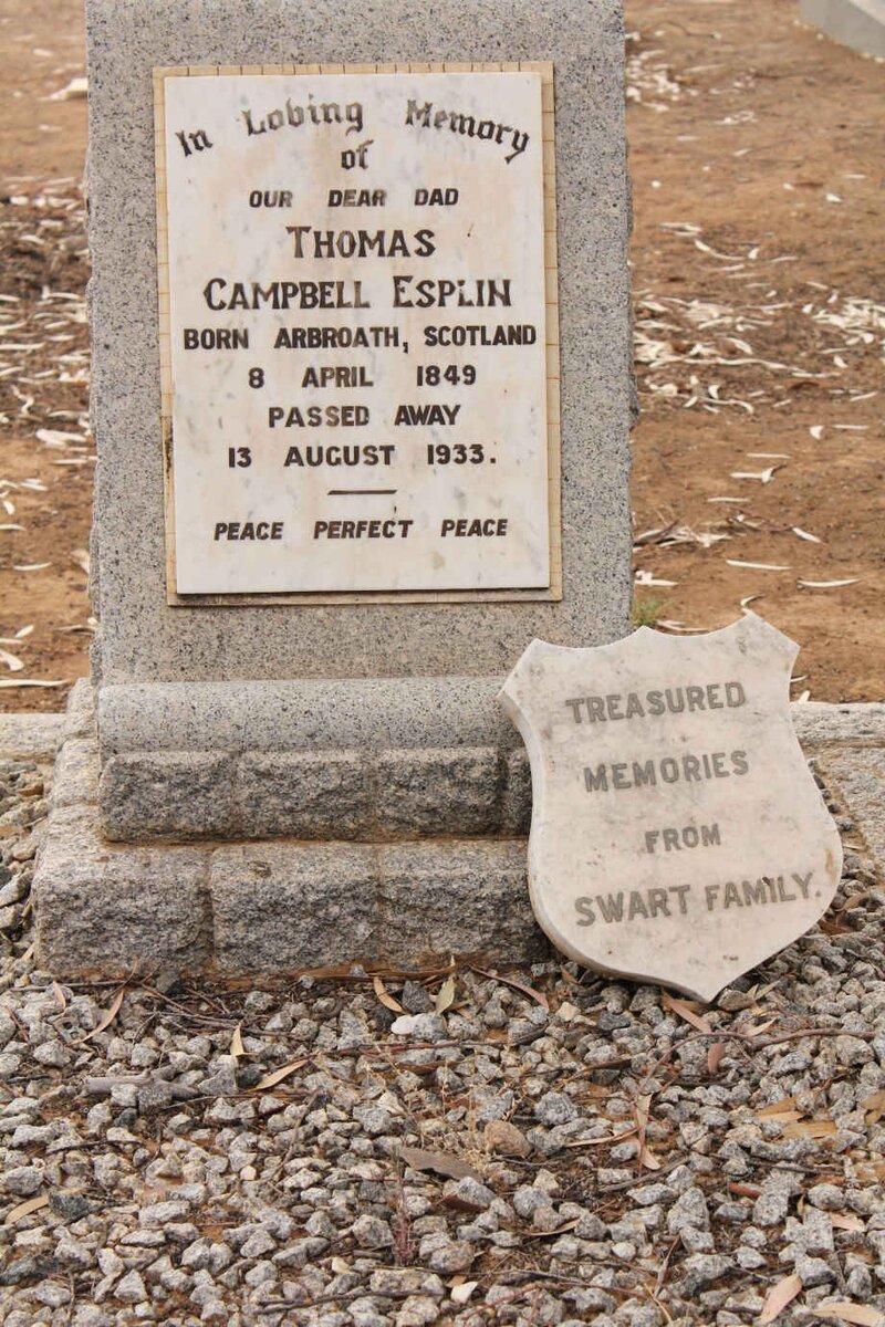 ESPLIN Thomas Campbell 1849-1933