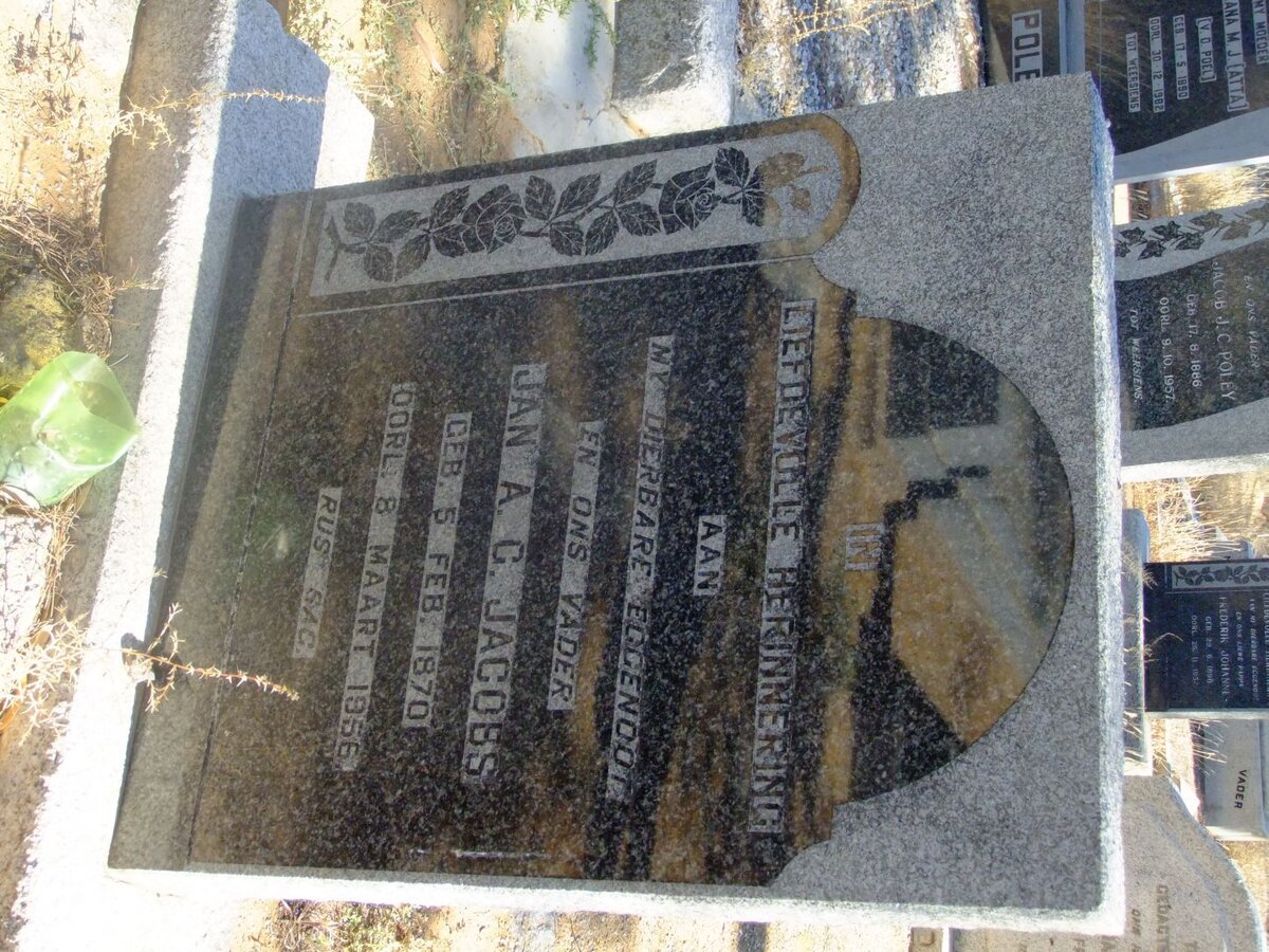 JACOBS Jan A.G. 1870-1956