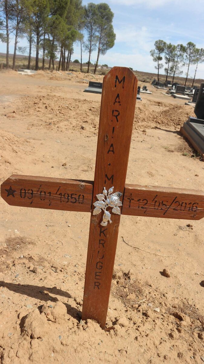 KRUGER Maria M. 1950-2016