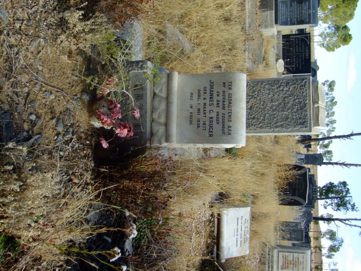 KRUGER Johannes C. 1877-1936