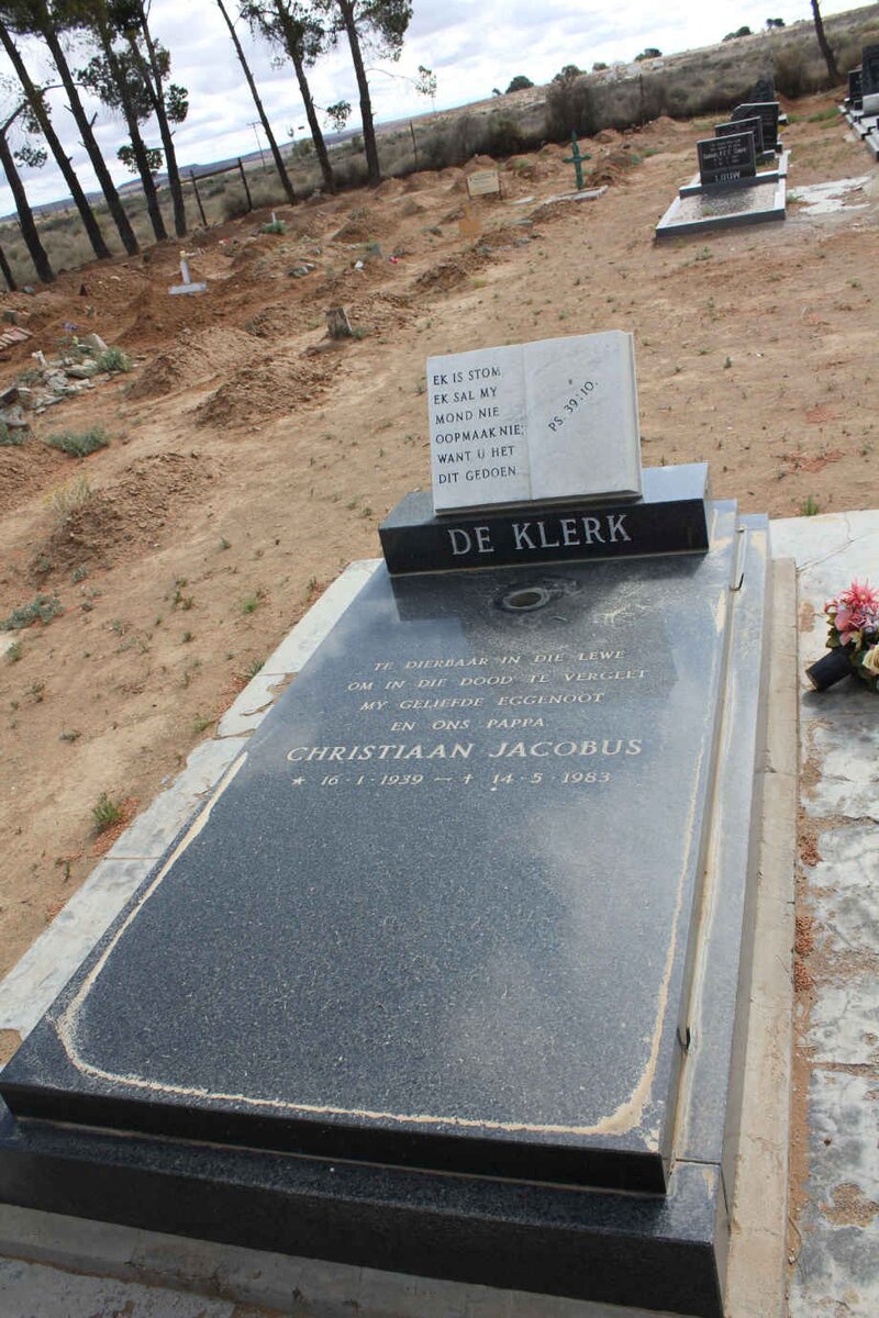 KLERK Christiaan Jacobus, de 1939-1983