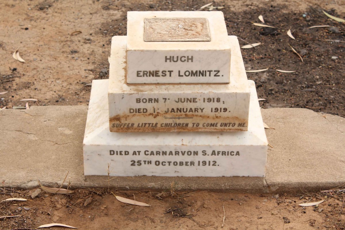 LOMNITZ Hugh Ernest 1918-1919