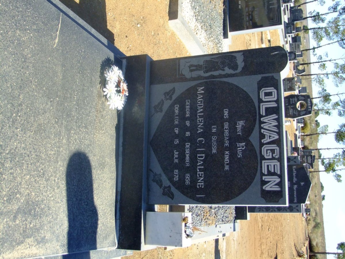 OLWAGEN Magdalena C. 1956-1970