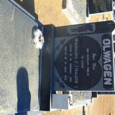 OLWAGEN Magdalena C. 1956-1970