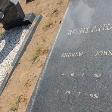 ROHLANDT Andrew John 1918-1996