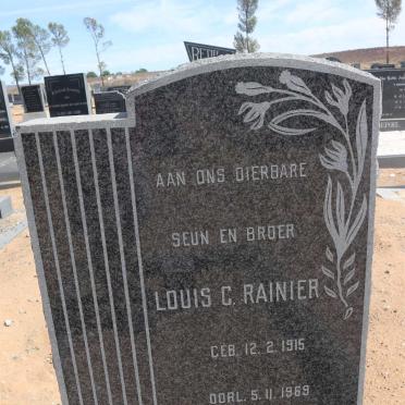 RAINIER Louis C. 1915-1969