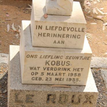 ROUX Kobus, le 1955-1958