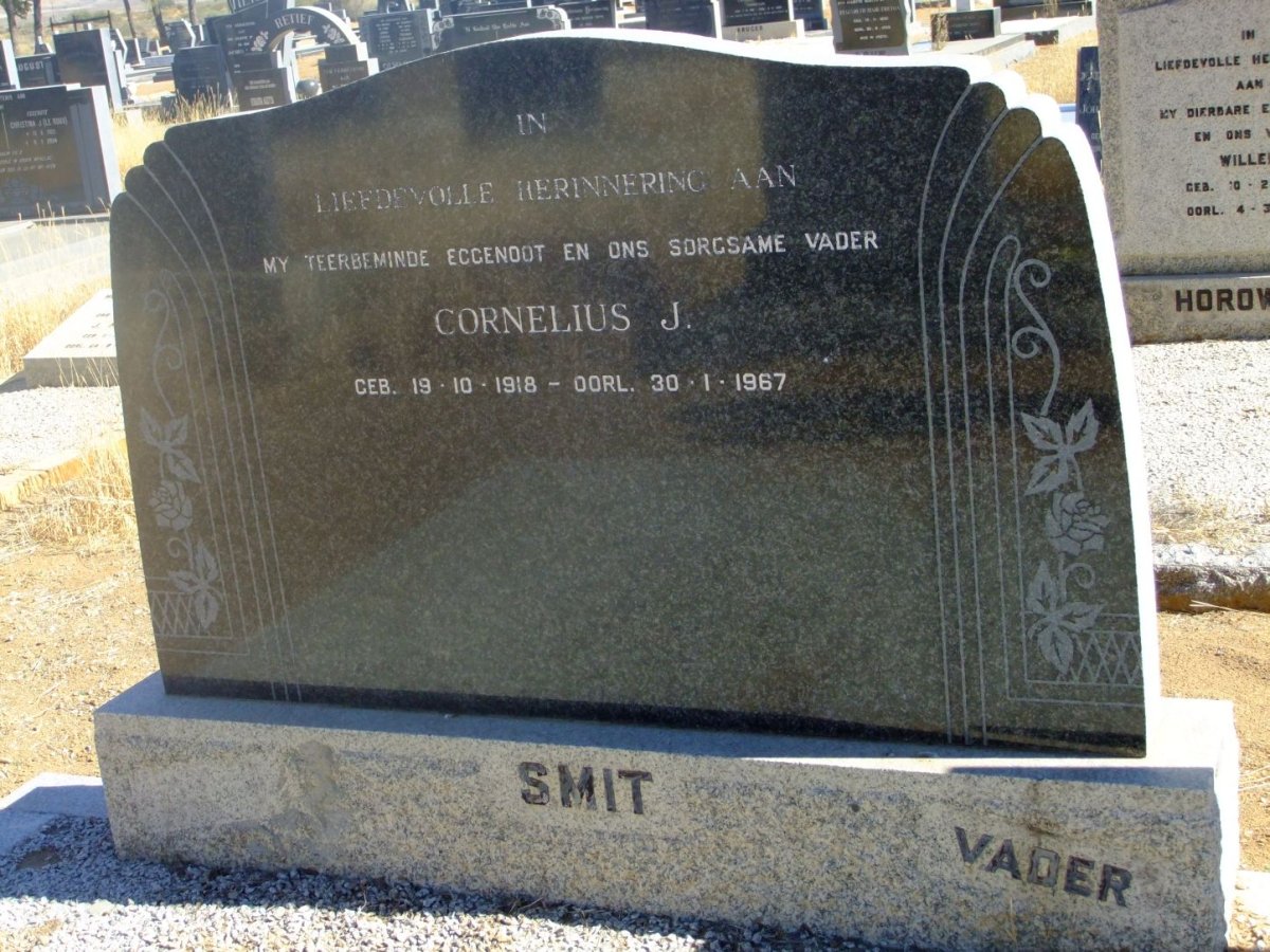 SMIT Cornelius J. 1918-1967