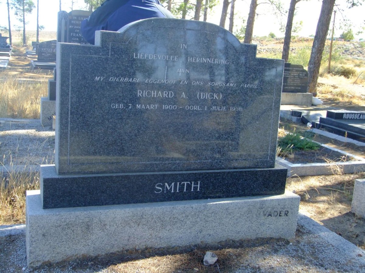 SMITH Richard A. 1900-1958