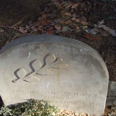 VOS Nicolaas Johannes Hendrik 1867-