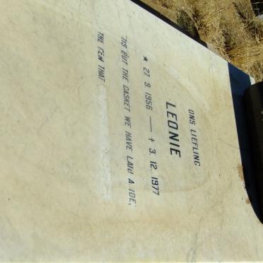 WYK Leonie, van 1956-1977