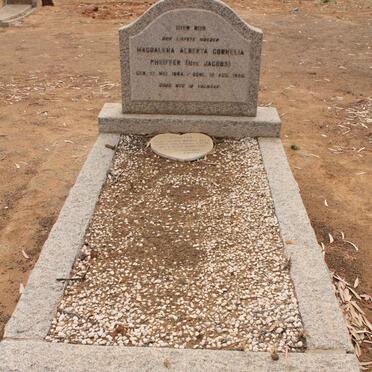 PHEIFFER Magdalena Alberta Cornelia nee JACOBS 1884-1955