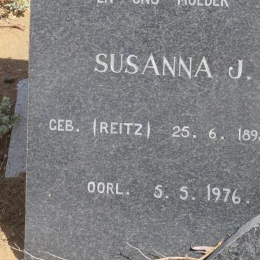 ? Stephanus P. 1888-1966 &amp; Susanna J. REITZ 1895-1976