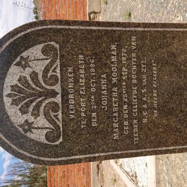 ZYL Johanna Margaretha Moolman, van 1872-1886