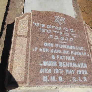 BEHRMANN Louis -1936