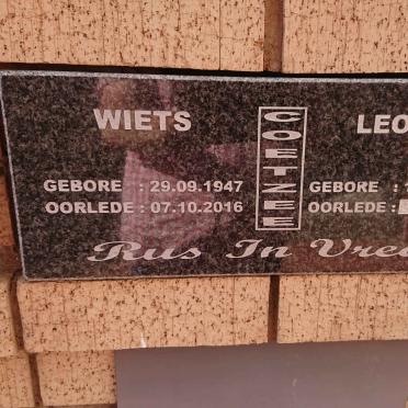 COETZEE Wiets 1947-2016 &amp; Leonie 1952-