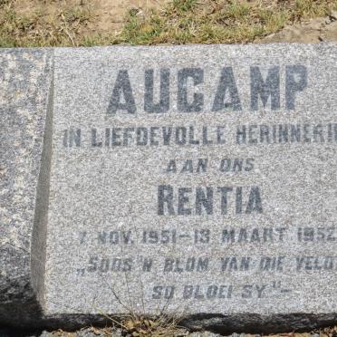 AUCAMP Rentia 1951-1952