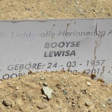 BOOYSE Lewiesa 1957-2011