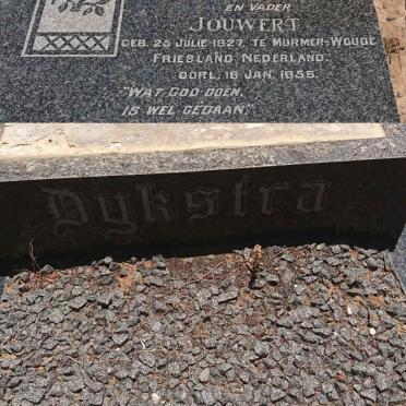 DYKSTRA Jouwert 1927-1956