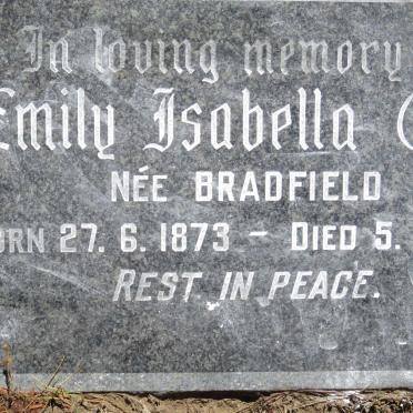 GRAY Emily Isabella nee BRADFIELD 1873-1952