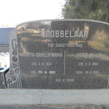 GROBBELAAR Pieter Willem 1899-1945 &amp; Magrieta Isabella Maria 1903-1985