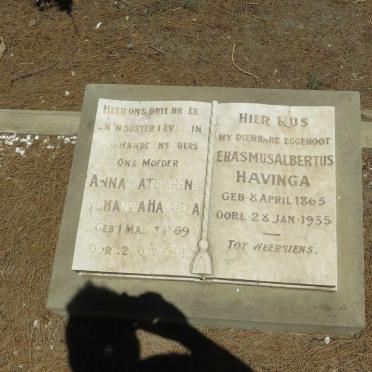 HAVINGA Erasmus Albertus 1865-1935 &amp; Anna Catharina Johanna 1869-1944