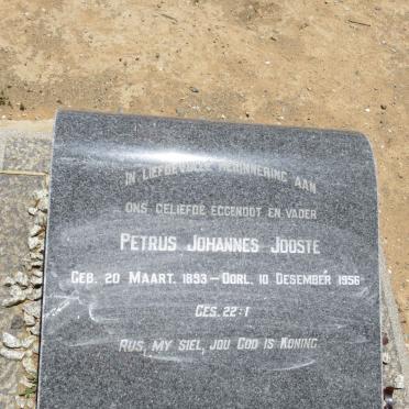 JOOSTE Petrus Johannes 1893-1956