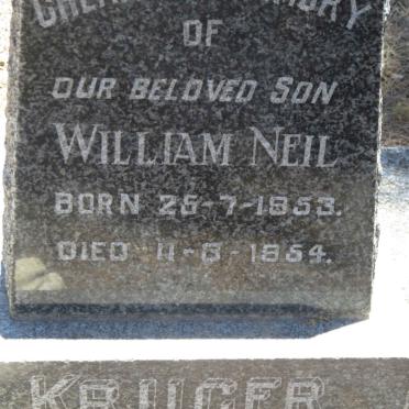 KRUGER William Neil 1953-1954