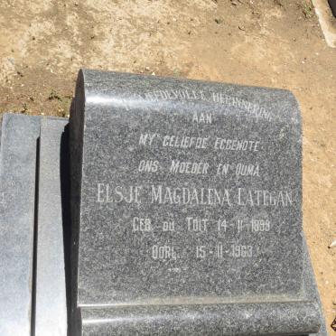 LATEGAN Elsje Magdalena nee DU TOIT 1899-1963