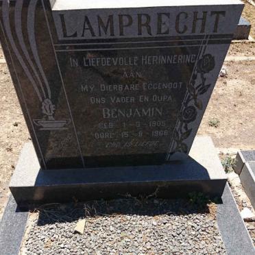 LAMPRECHT Benjamin 1905-1968