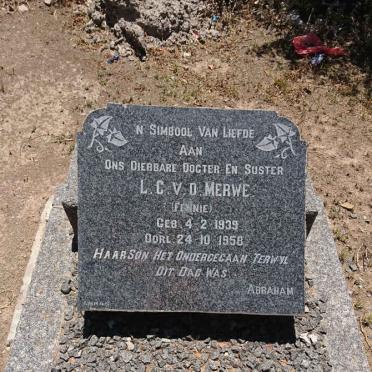 MERWE L.C., v.d. 1939-1958