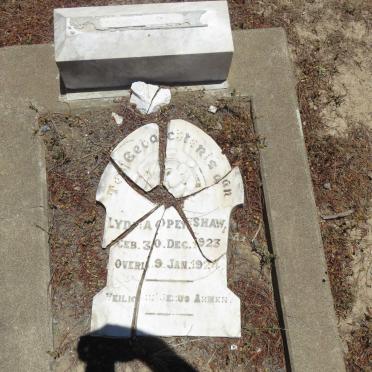 OPENSHAW Lydia 1923-1924