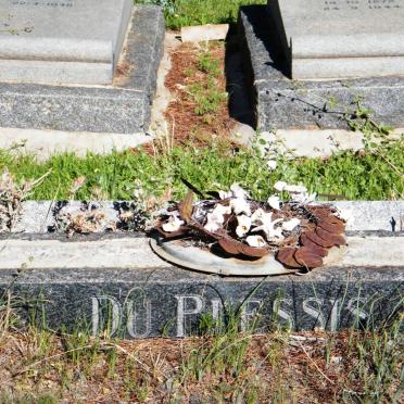 PLESSIS Andries Stephanus, du 1874-1959 &amp; Elsie Rachel PRETORIUS 1878-1933