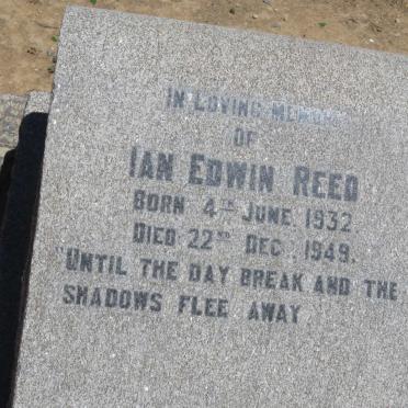 REED Ian Edwin 1932-1949